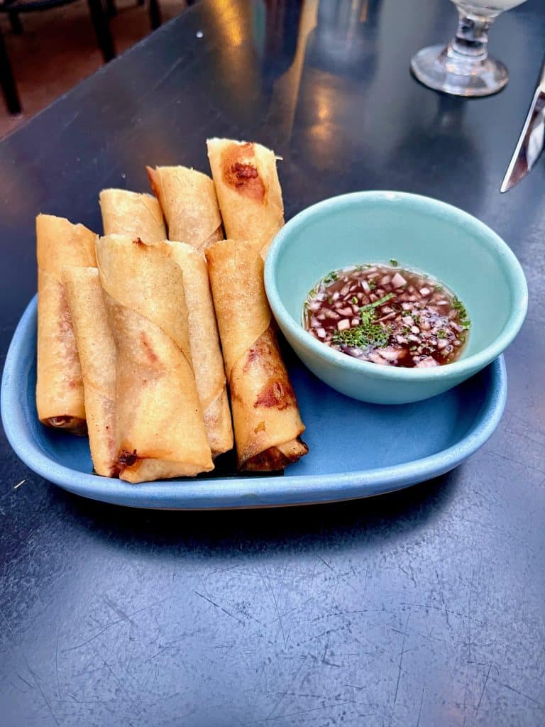 Musang - Lumpian Shanghai With House Spiced Sawsawan