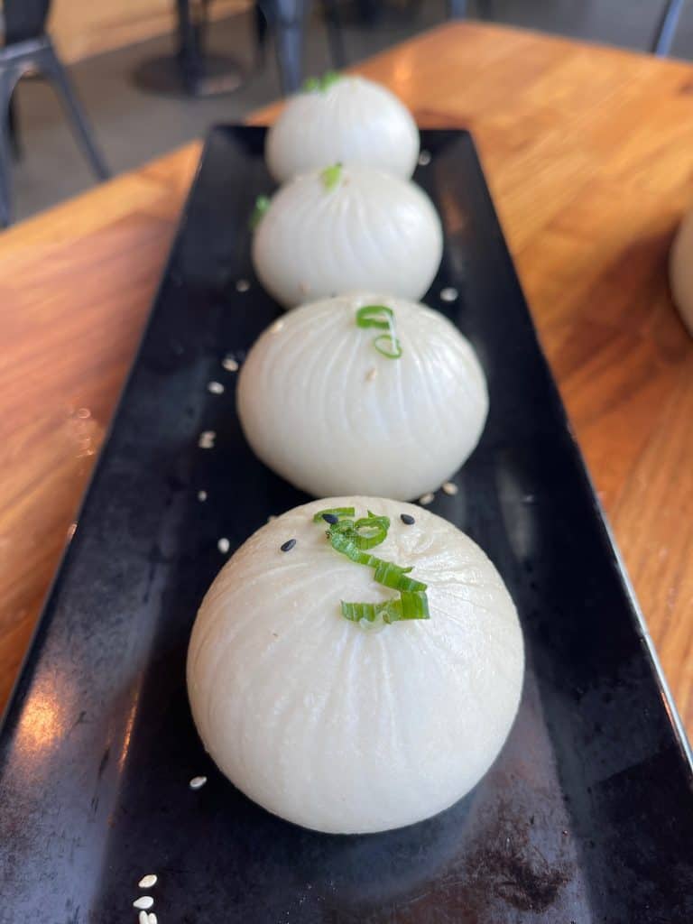 Pork Stuffed Buns At Dough Zone