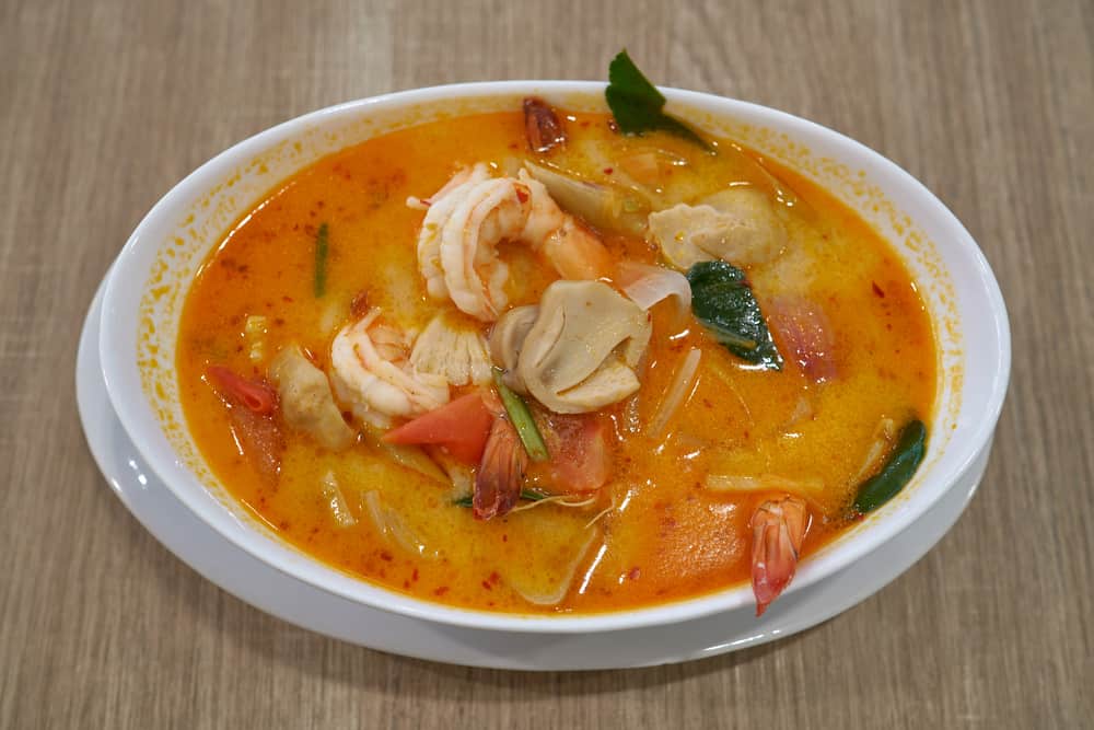 Thai Food in Temecula: Aiyara Thai Cuisine Tom Yum Soup