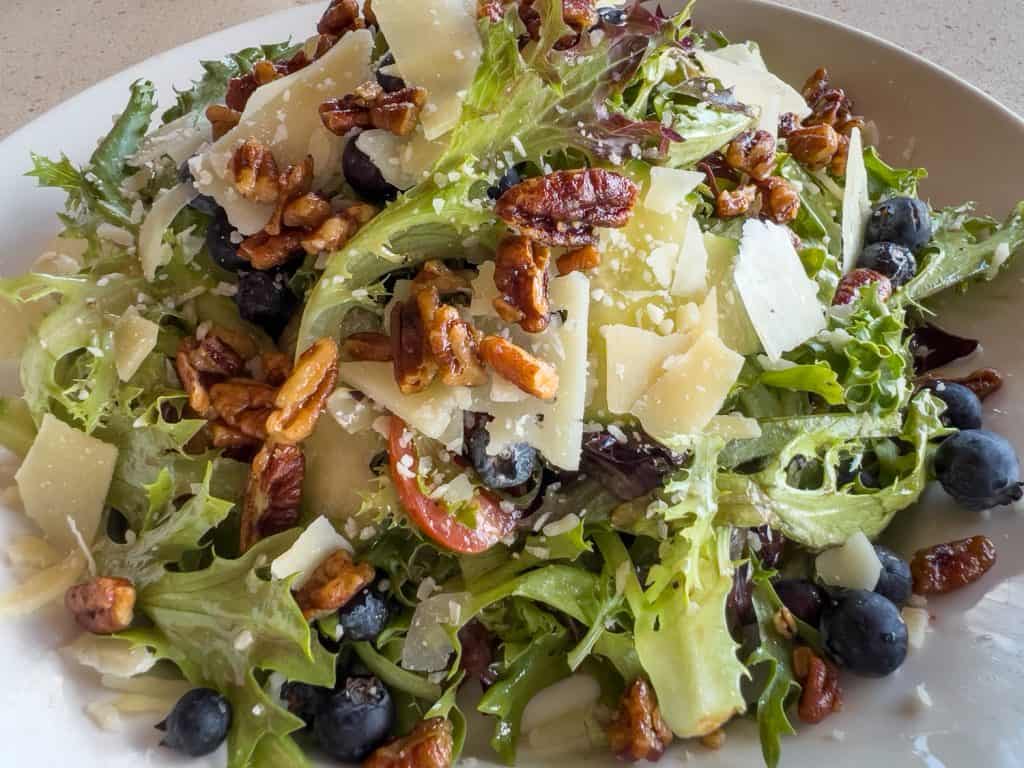 Blueberry Cucumber Salad.
