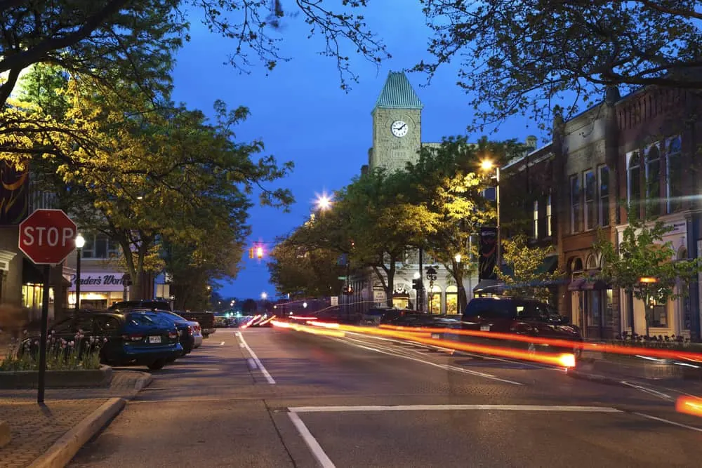 downtown Holland, Michigan