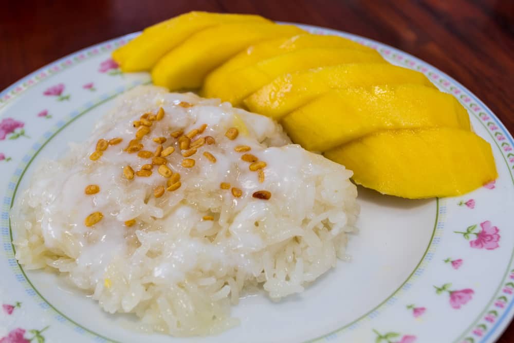 Mango sticky rice
