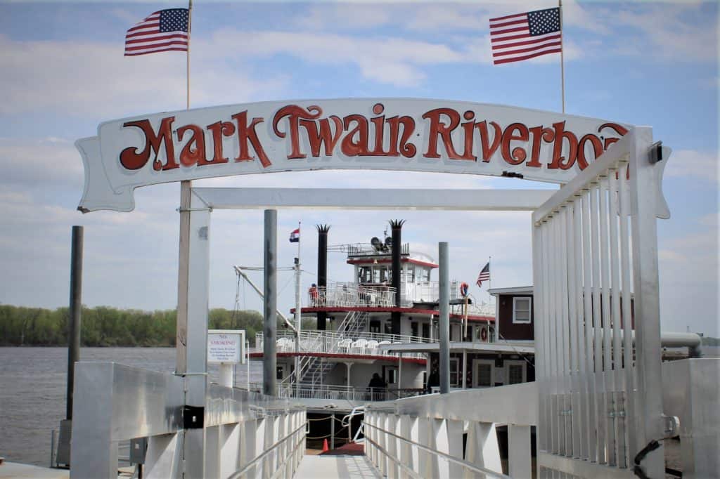 Mark Twain Riverboat entrance