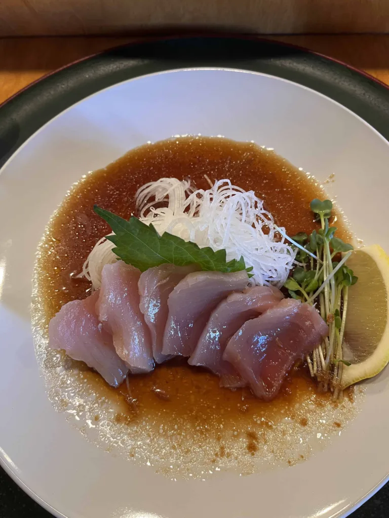 The Albacore Tataki