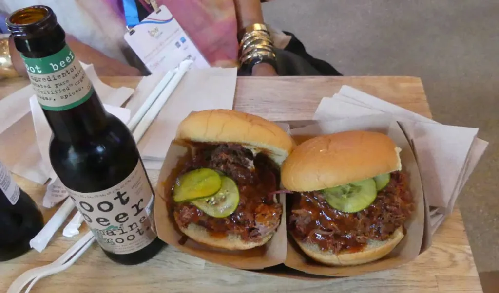 Pulled pork sandwiches