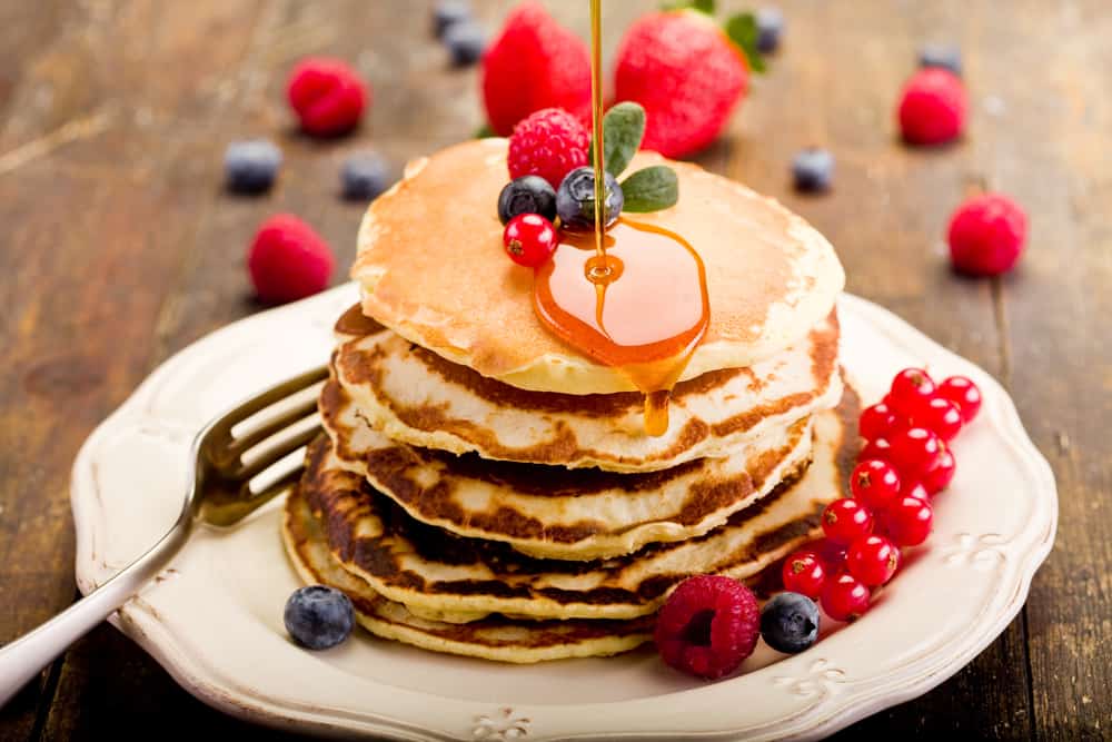 stack of pancakes