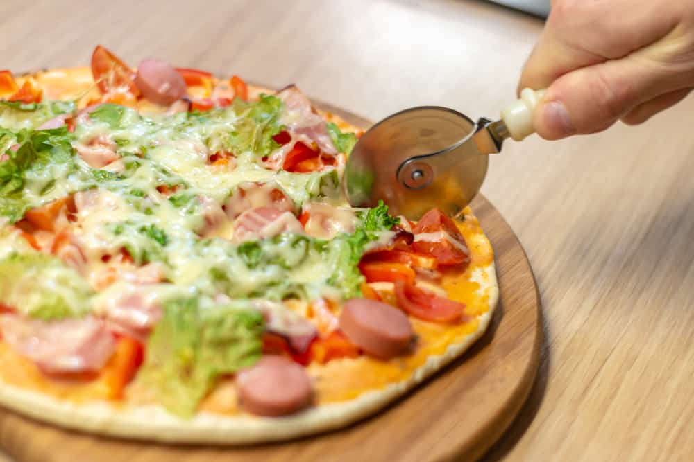 pizza at Fireflour Pizzeria