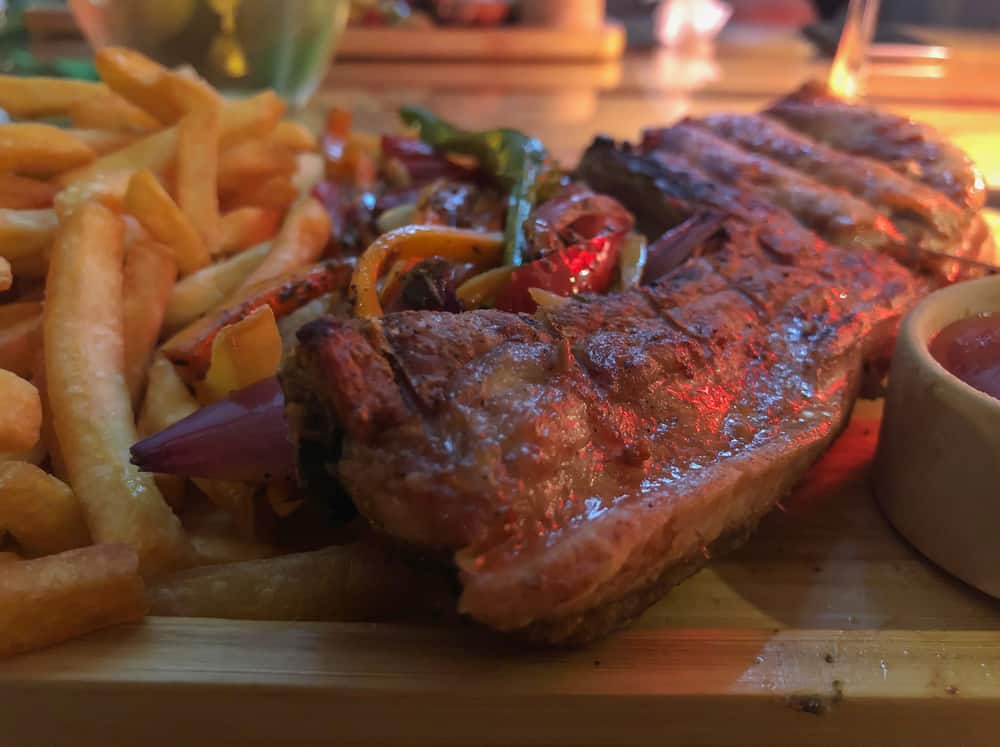Rib eye black angus