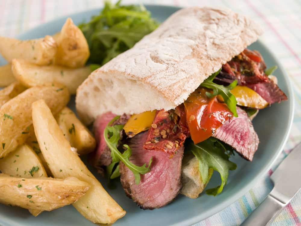 Ciabatta Steak Sandwich
