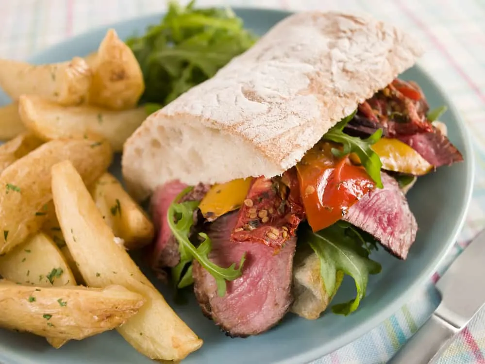 Ciabatta Steak Sandwich