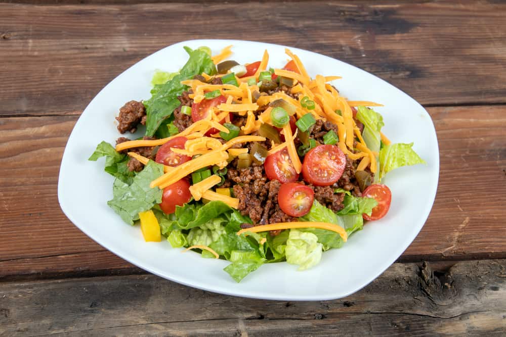 Taco salad at one of the best restaurants in Hannibal MO