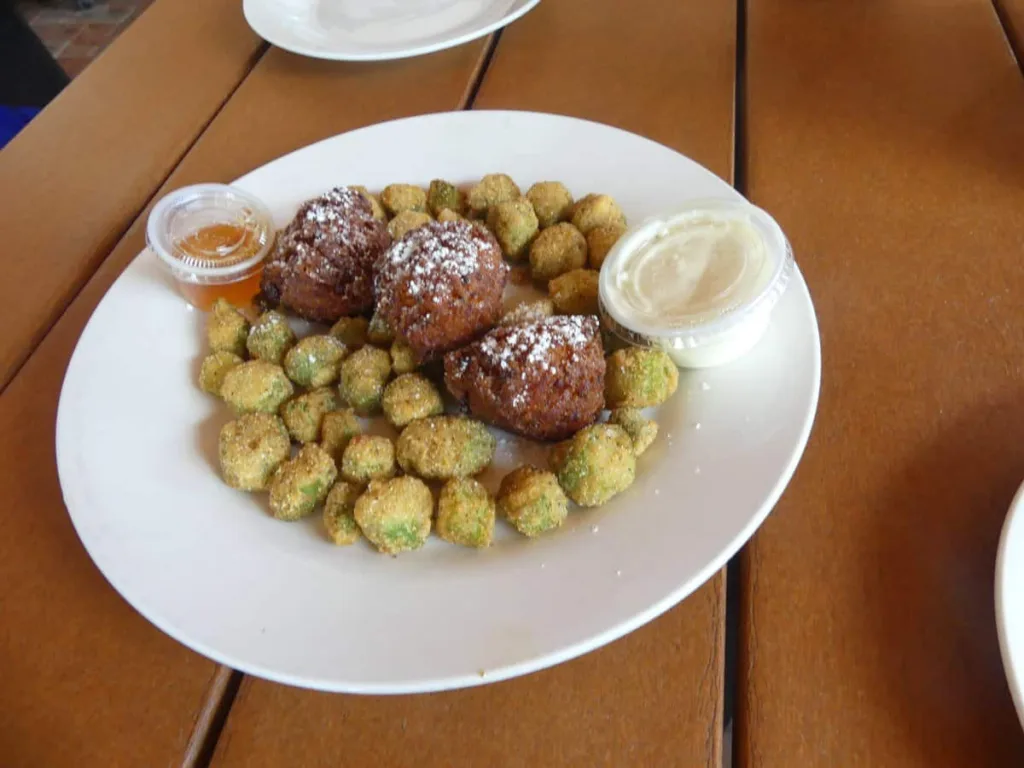Fort Pierce Restaurants - Charlene's Coyote Grill corn fritters