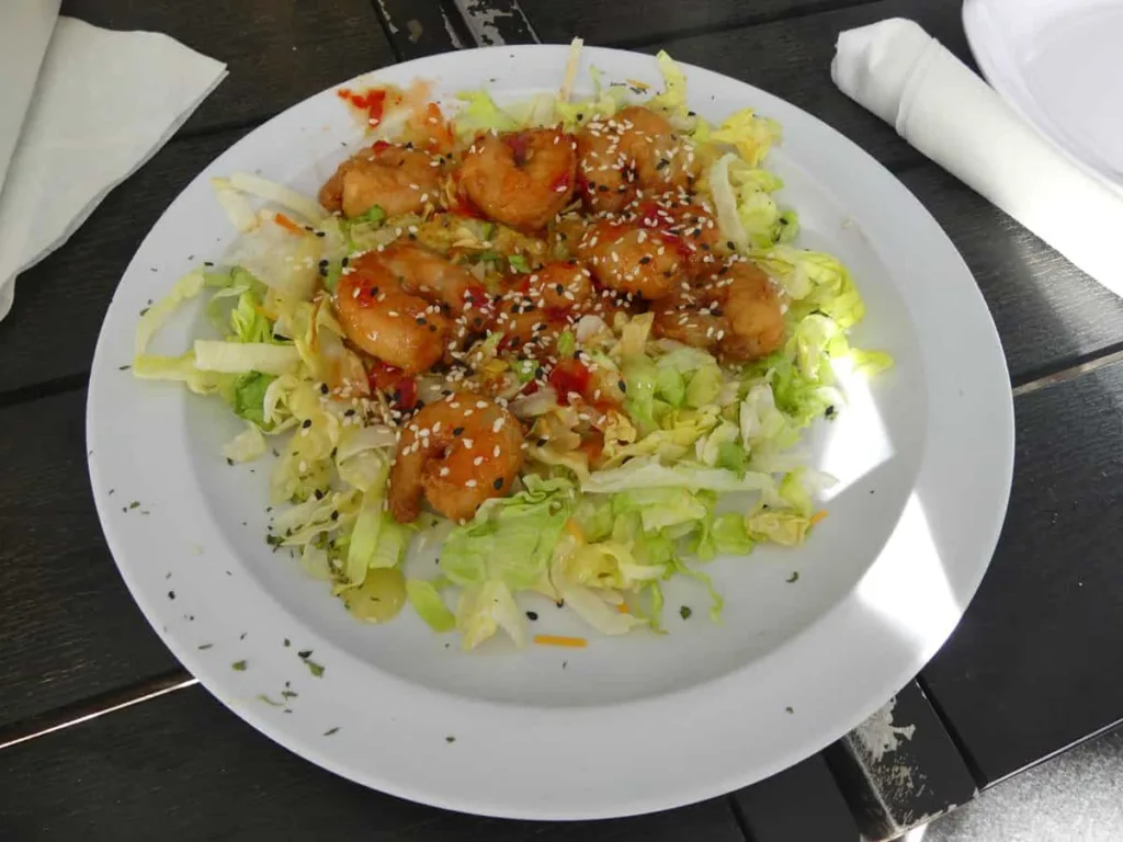 Fort Pierce Restaurants - On The Edge Coco Shrimp