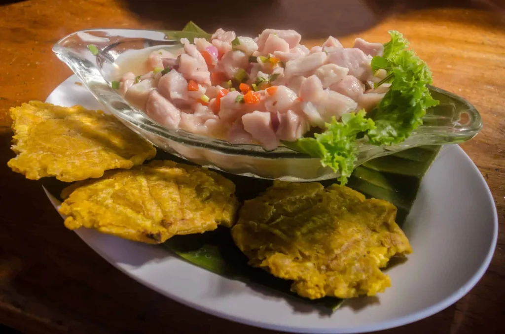 Shrimp Cevishe- some of the best Mexican food in Prescott
