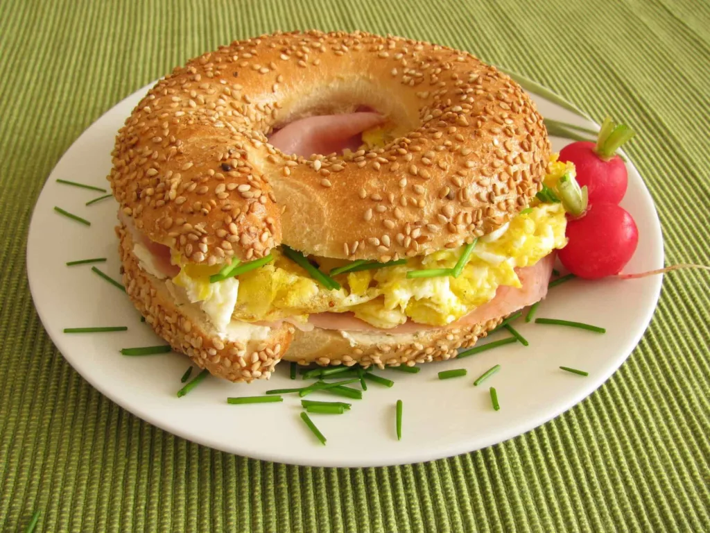 Egg Bagel in one of the restaurants with the best breakfast in Whistler BC