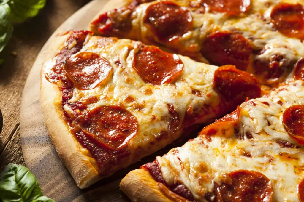 Pepperoni pizza in Vallejo Restaurant