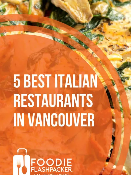 Five Best Italian Restaurants Vancouver