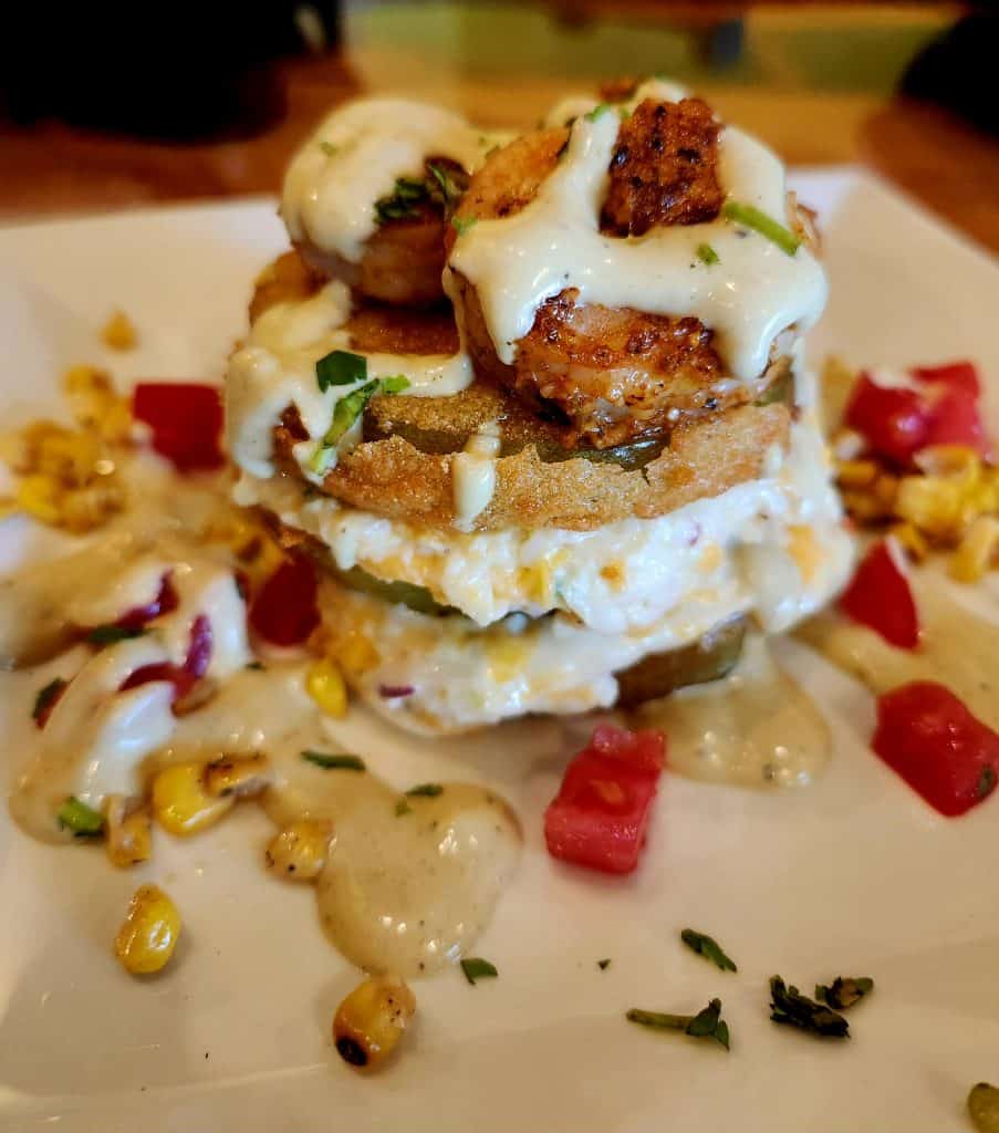 Fried Green Tomato Stack