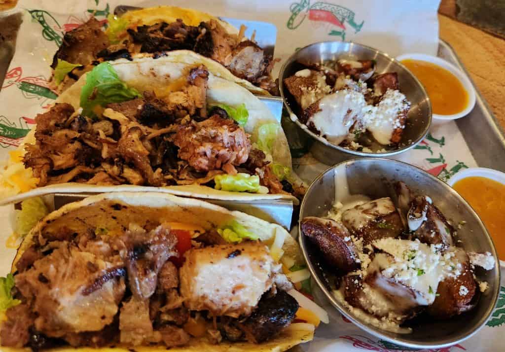 Pork Belly Burnt End Tacos