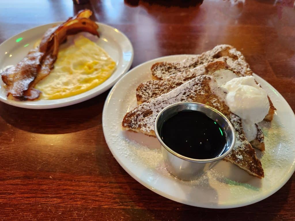 Scrambled french toast