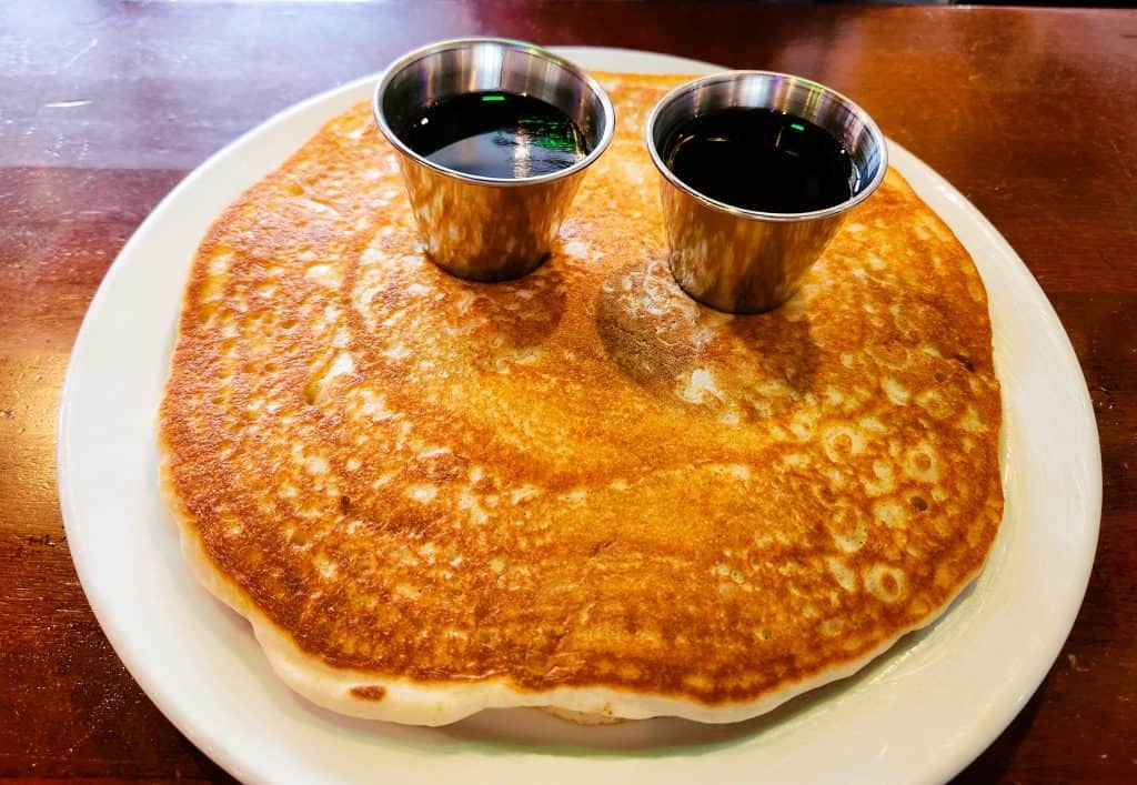 Scrambled pancake