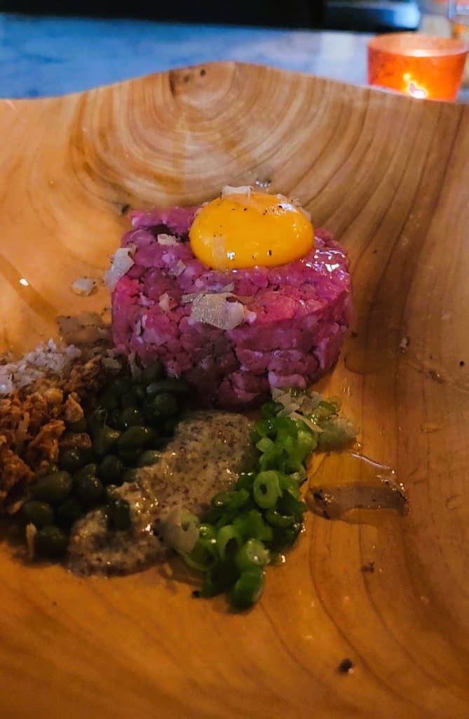 The Vault at The Liberty Trust steak tartare