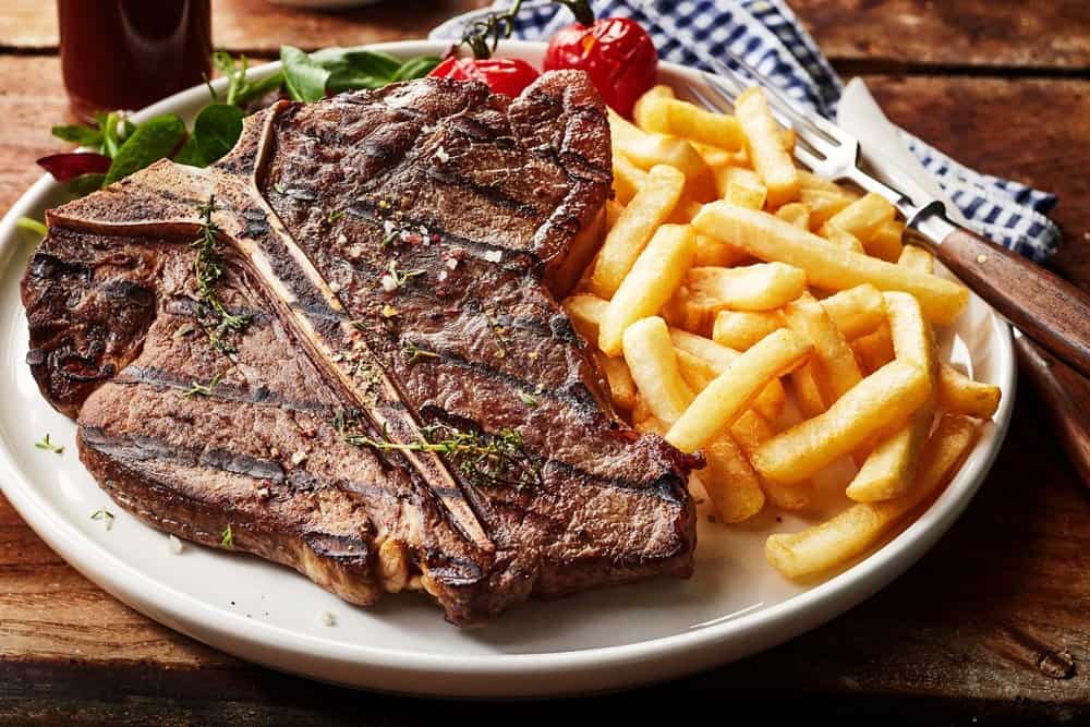 T-bone steak