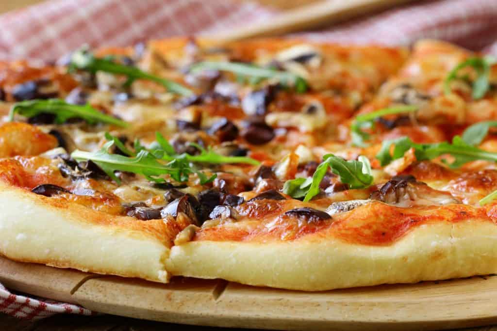 Pizza at Basilico Greenville