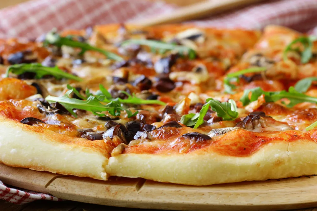 Pizza at Basilico Greenville