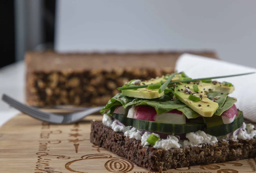 Avocado Toast at Healthy Bistro
