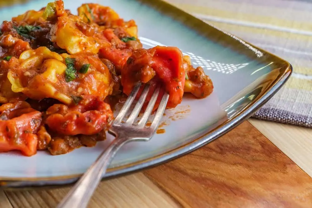 tortellini with veal