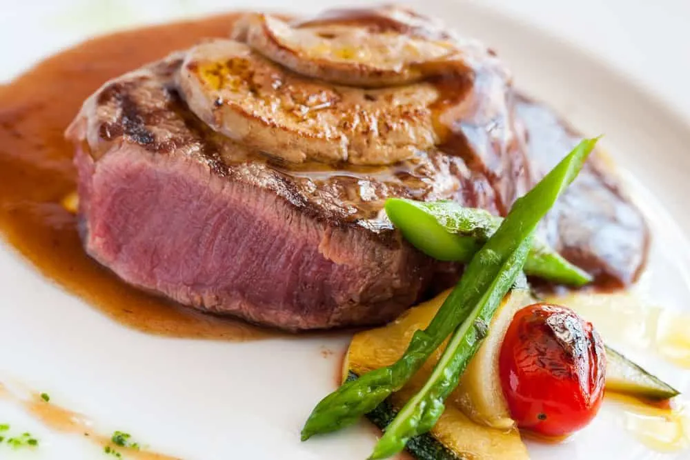 grilled filet of beef