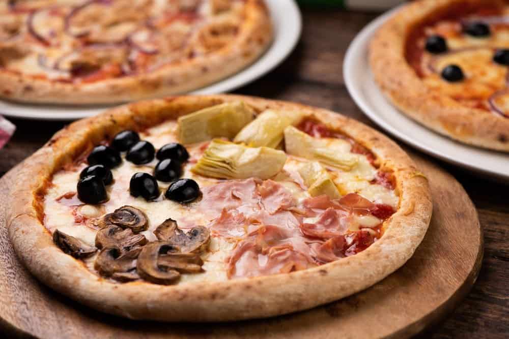 Quattro Stagioni pizza