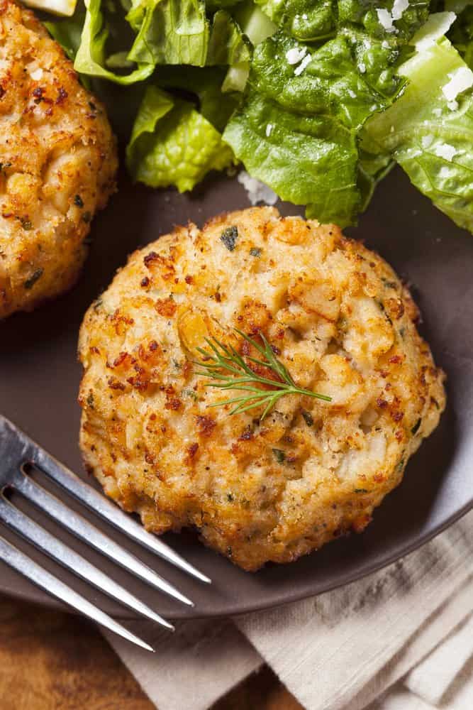 crab cakes
