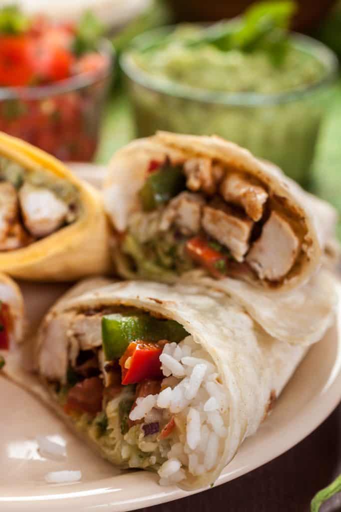 Ahogado Burrito at Los Compadres Mexican Grill