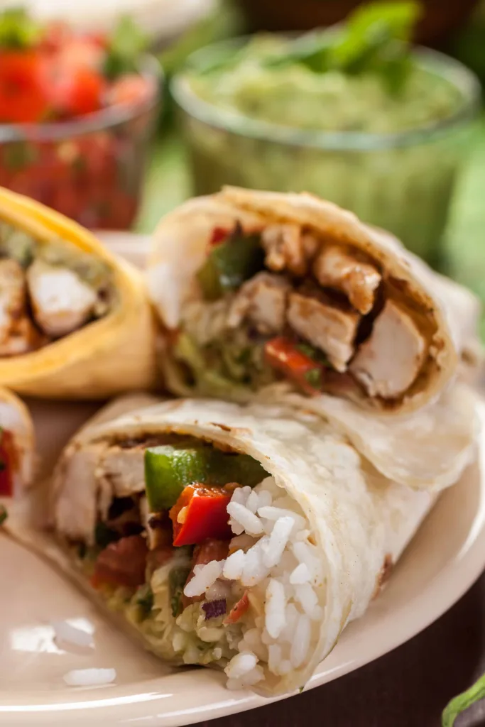 Ahogado Burrito at Los Compadres Mexican Grill