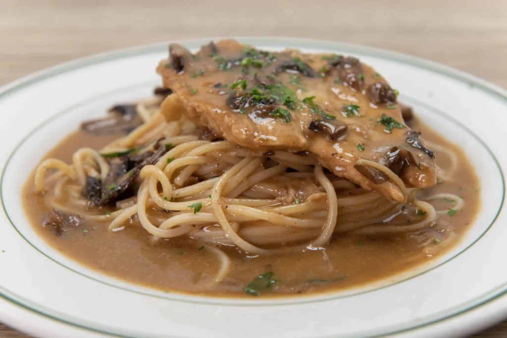 Pollo Marsala at Venetos Cucina Italiana