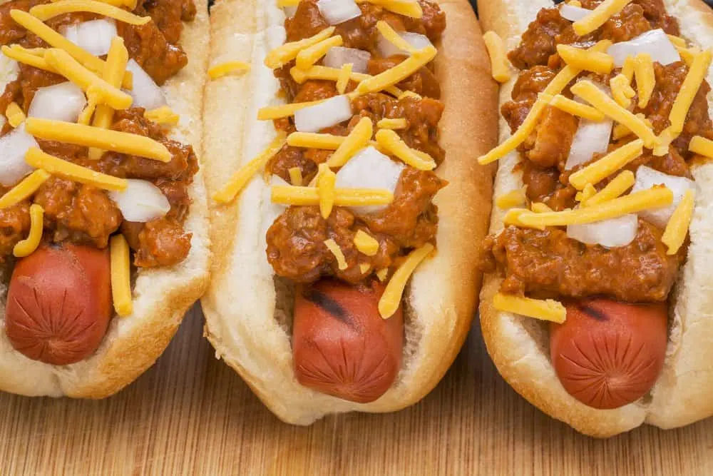 chili dogs