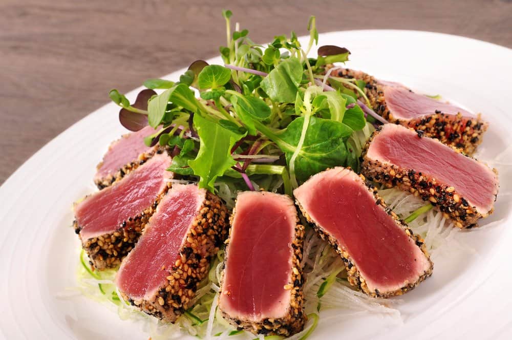 Seared Ahi Tuna salad