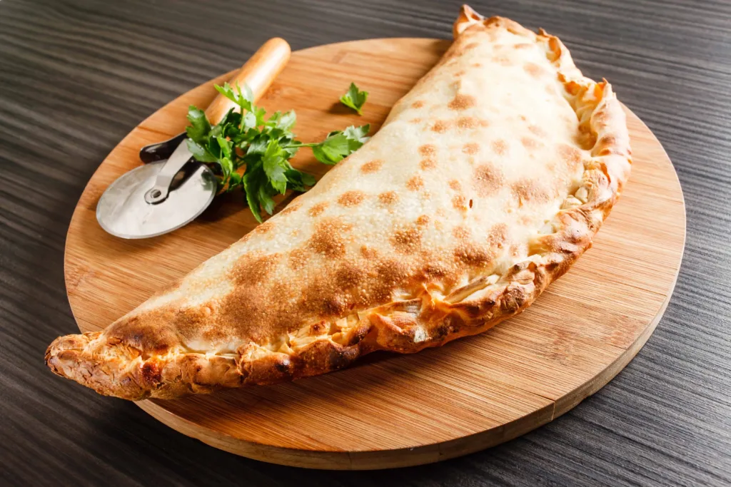 Calzone at Trio - A Brick Oven Cafe