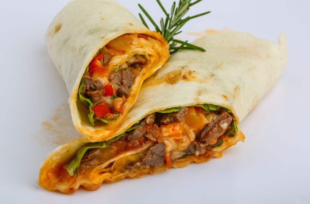 Burritos at El Viejito Mexican Restaurants