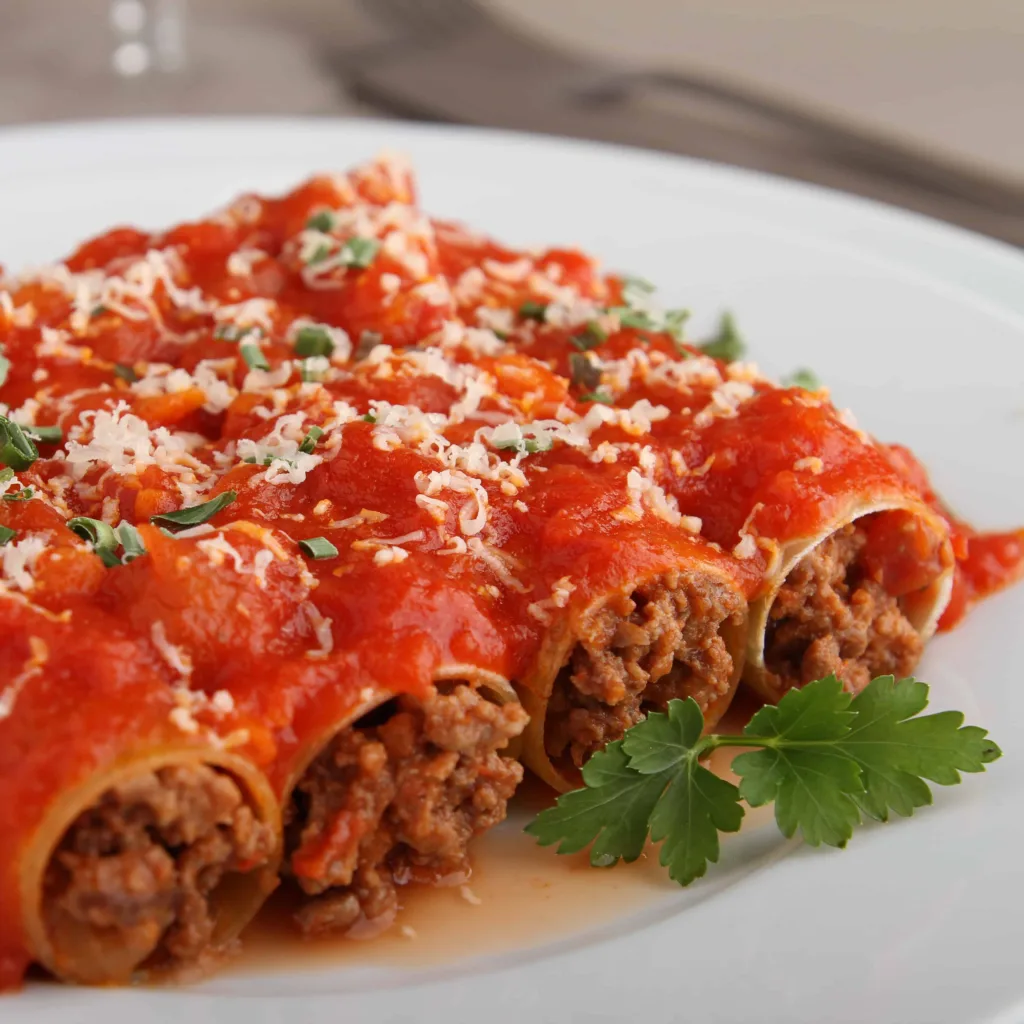 Cannelloni at Limoncello