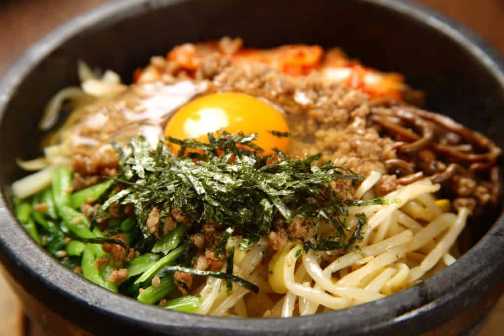 Bibimbap at Bao Bei Cocina Asiatica Contemporanea
