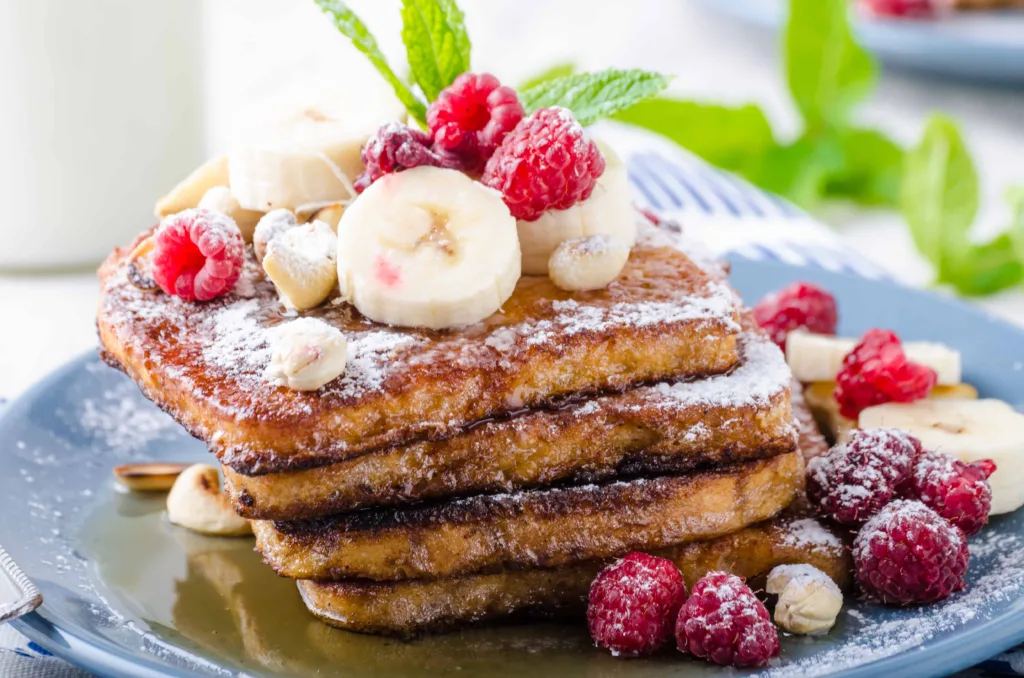 French toast at cafe lush