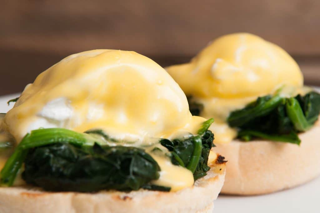 Eggs Benedict at El Cielo