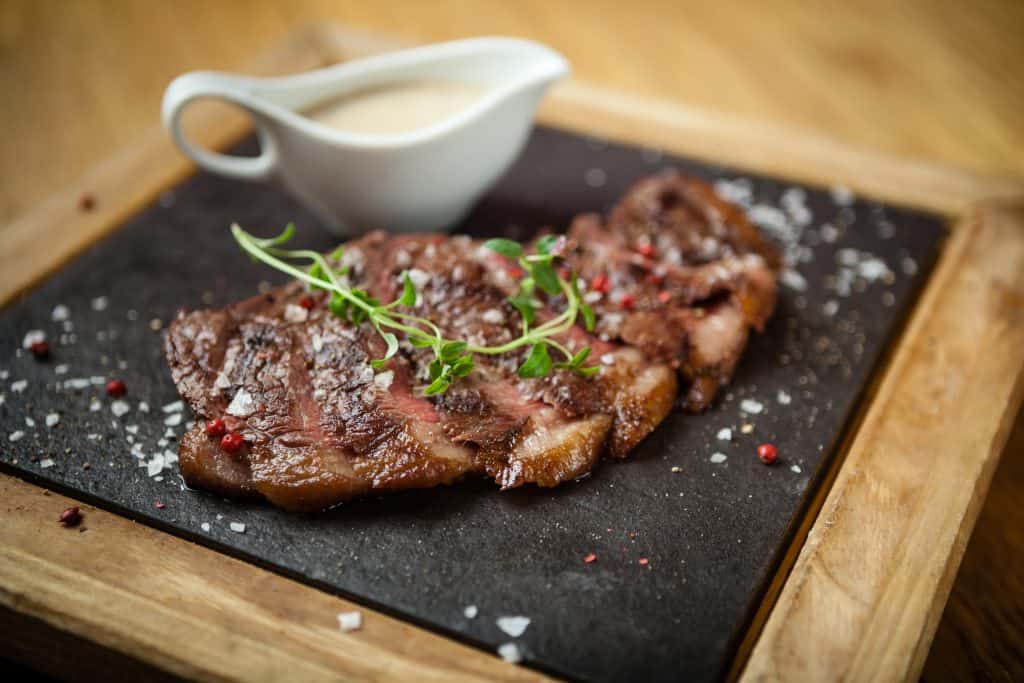 Steak at Barbaro Cocina Primitiva