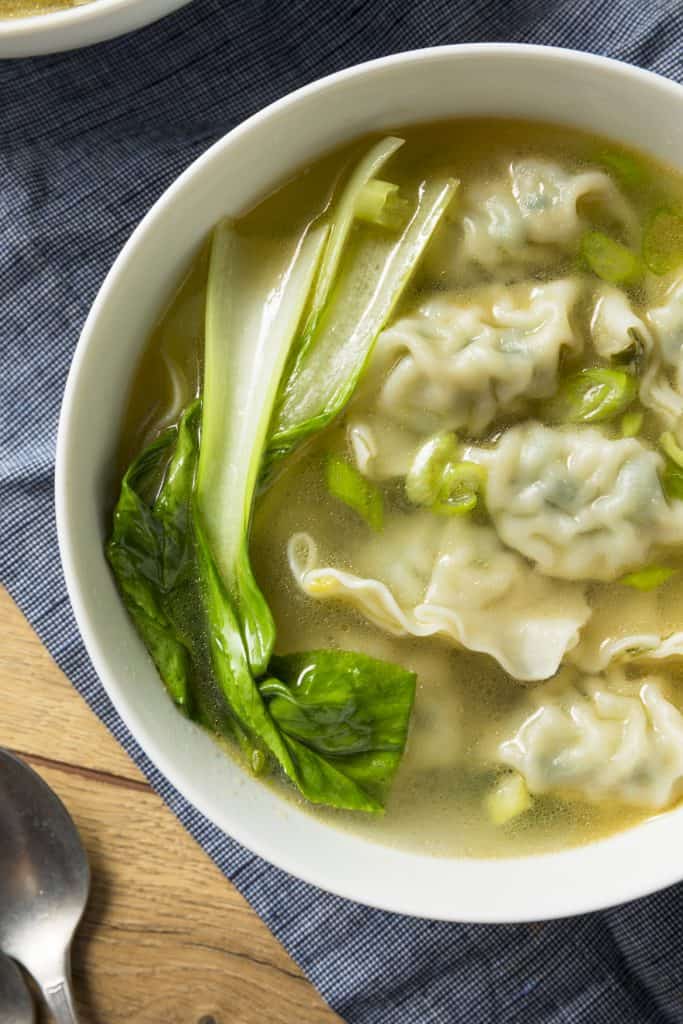 Wonton Soup at Wong's Kitchen Rochester