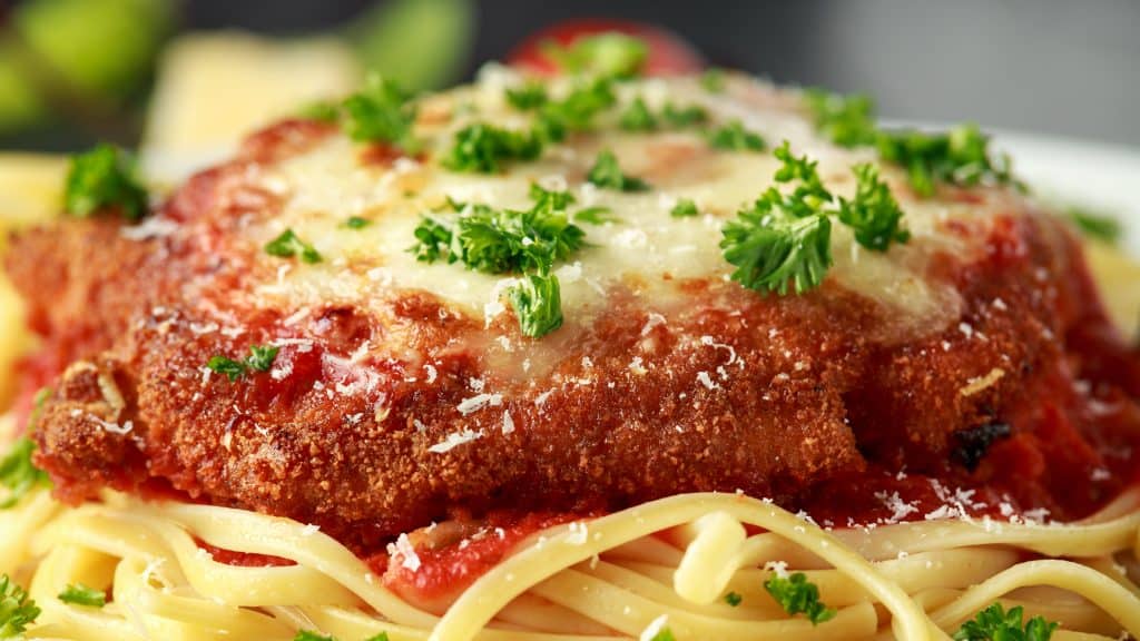 Chicken Parmesan at Garozzo's Downtown