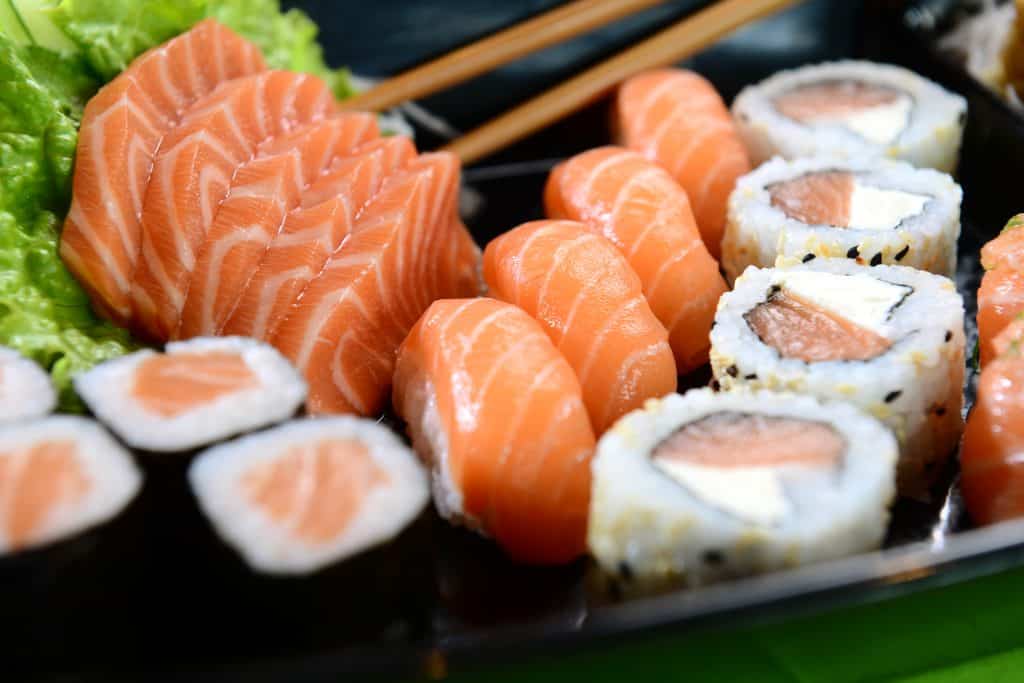 Sushi Plate at Shogun Japanese Restaurant
