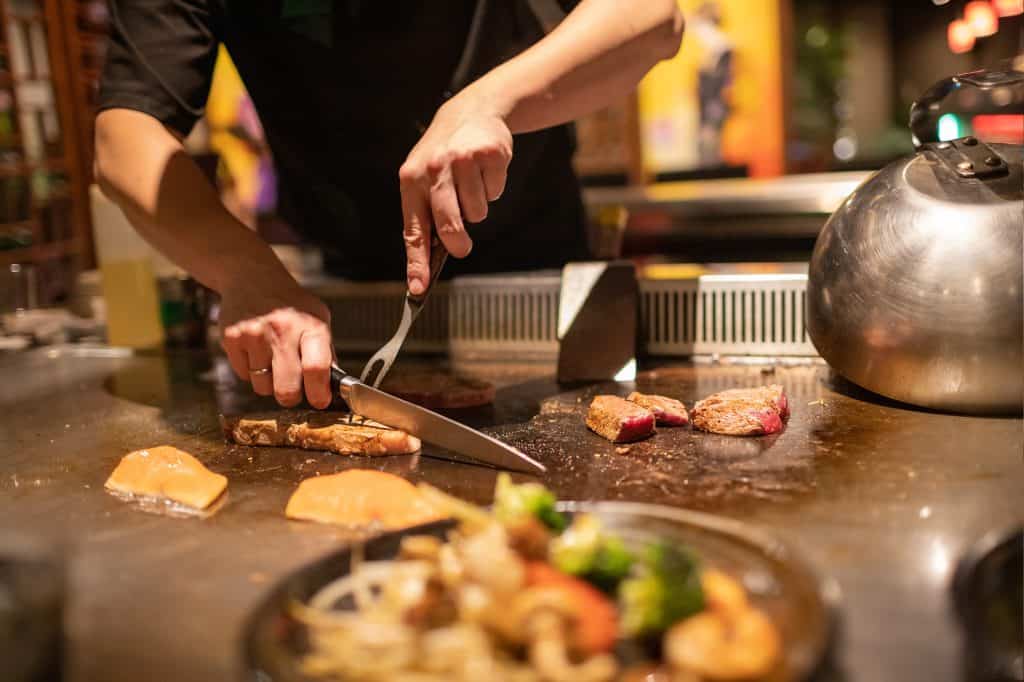 Steak at Samurai Grill & Sushi Bar